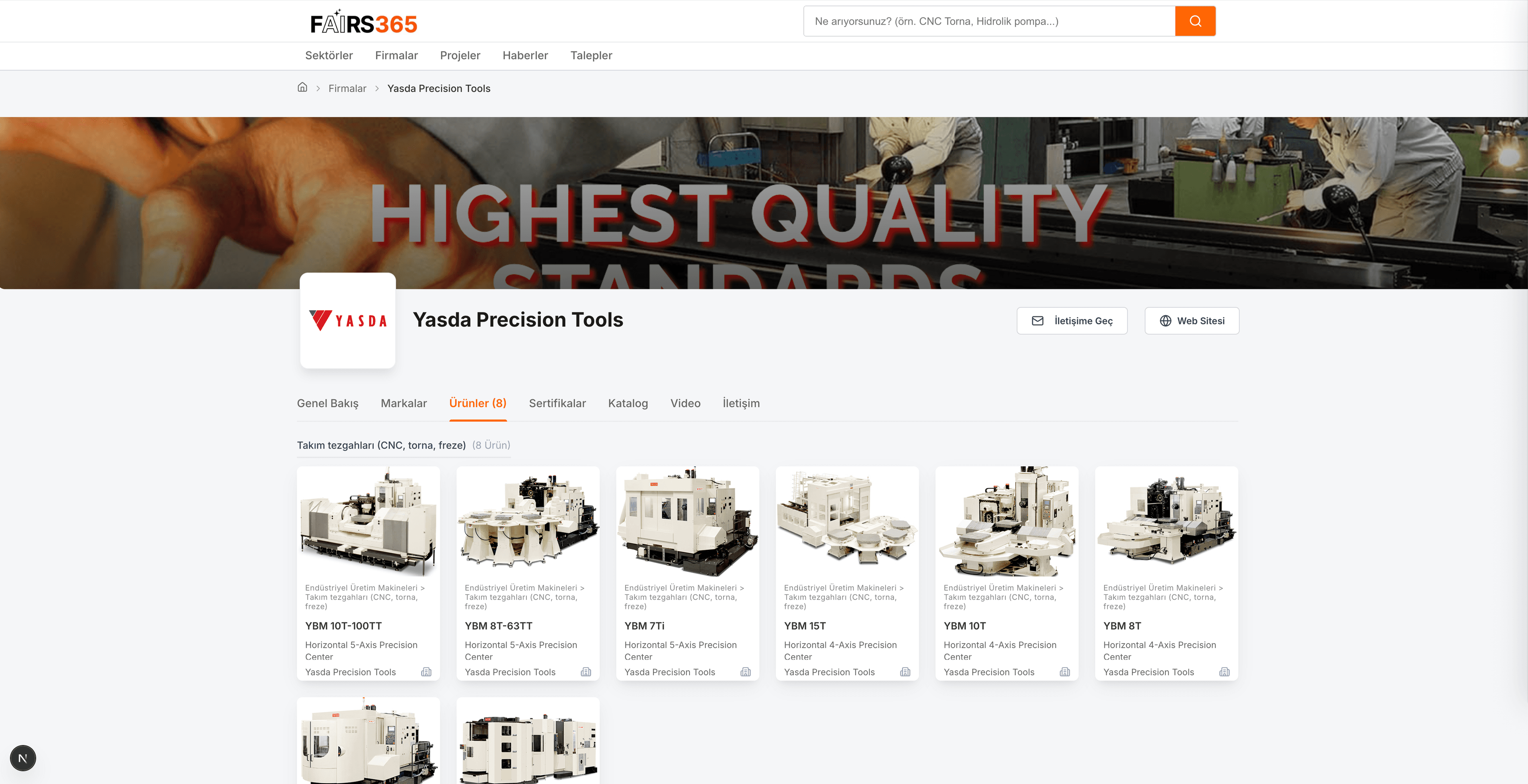 Fairs365 Tablet View